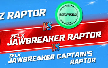 Captain’s Raptor vs. Tour Series Raptor vs. Z Raptor - Disc Golf Deals USA