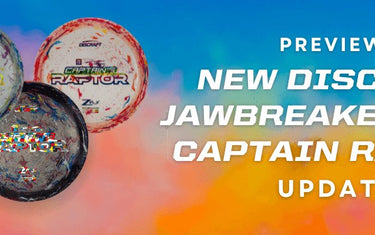 Preview: New Discraft Jawbreaker Z FLX Captain's Raptor Update - Disc Golf Deals USA