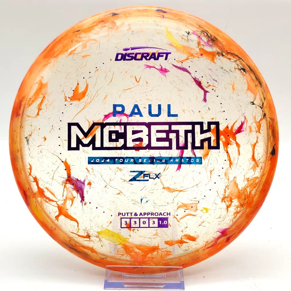 Discraft Paul McBeth Jawbreaker Z FLX Kratos - 2024 Tour Series