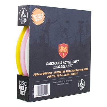 Discmania Active Soft 3 - Disc Starter Set - Disc Golf Deals USA