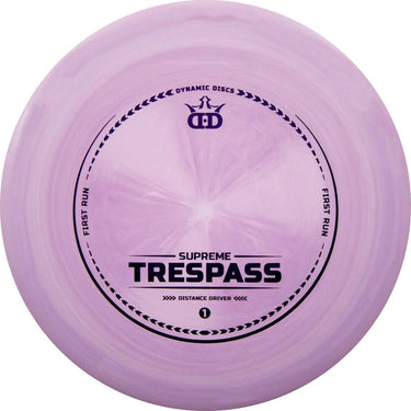 Dynamic Discs First Run Supreme Trespass - Disc Golf Deals USA