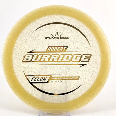 Dynamic Discs Lucid Gold Metal Flake Felon - Robert Burridge (2025 Tour Series) - Disc Golf Deals USA