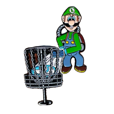 Festi Daze Disc Golf Enamel Pin (Video Game Characters) - Disc Golf Deals USA