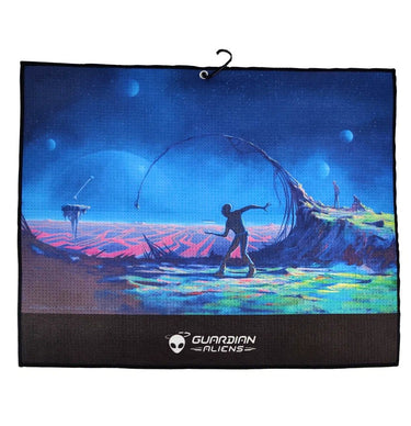 Guardian Aliens Microfiber Towel (Intergalactic) - Disc Golf Deals USA