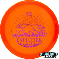 Latitude 64 Opto Ice Glimmer Explorer - 2023 Glass Blown Open - Disc Golf Deals USA