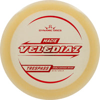 Dynamic Discs Lucid Gold Metal Flake Trespass - Macie Velediaz (2025 Tour Series)