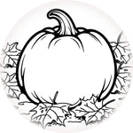 Dynamic Discs Coloring Book Series - Blank Pumpkin