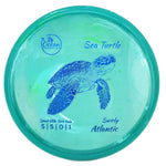 Ocean Discs Swirly Atlantic Sea Turtle