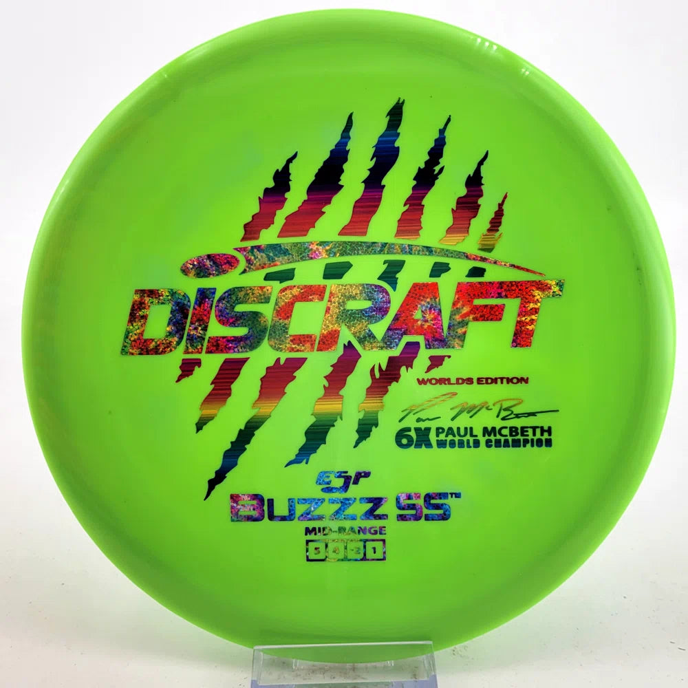 Discraft Paul McBeth 6-Claw ESP Buzzz SS - Worlds 2026 – Disc Golf