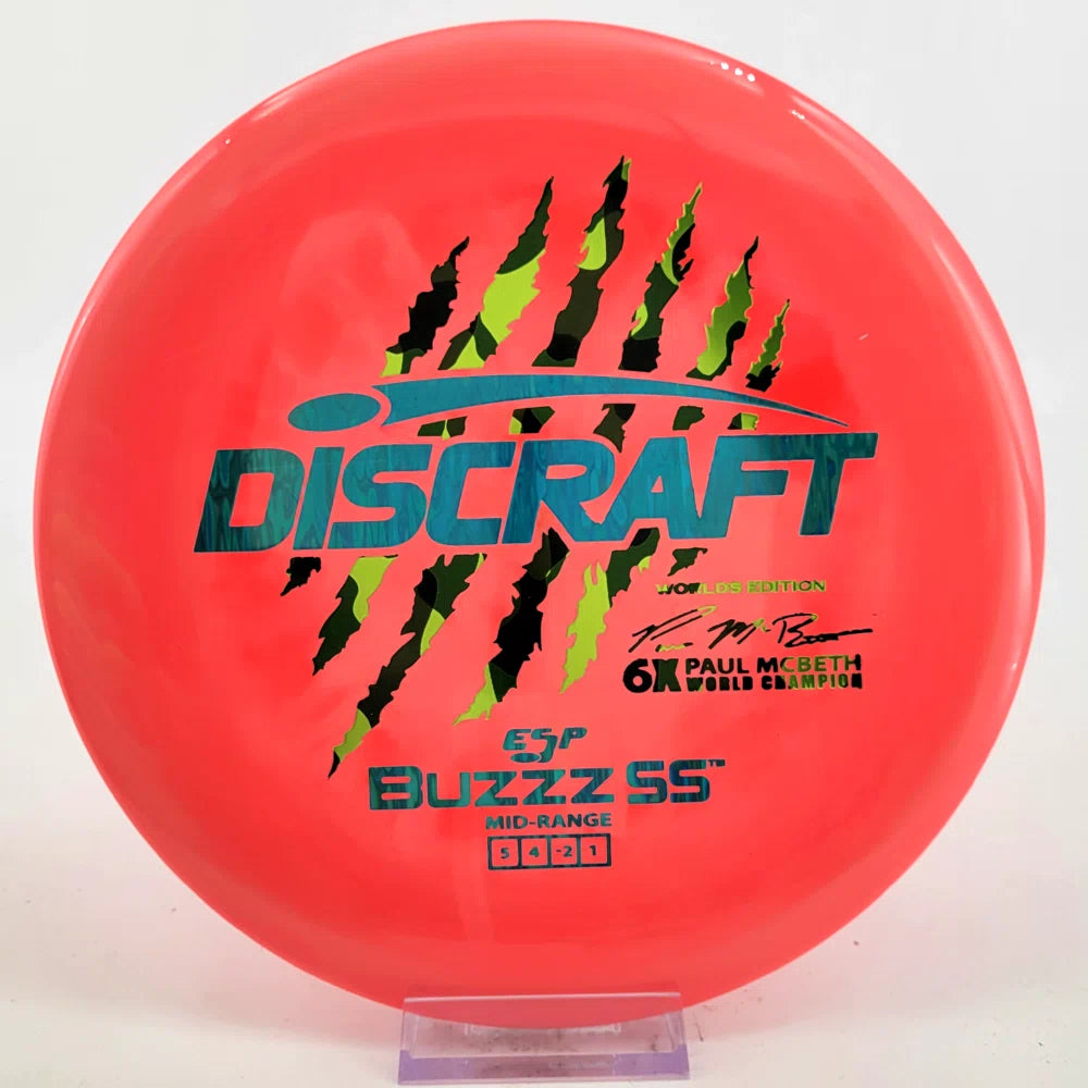 Discraft Paul McBeth 6-Claw ESP Buzzz SS - Worlds 2026 – Disc Golf