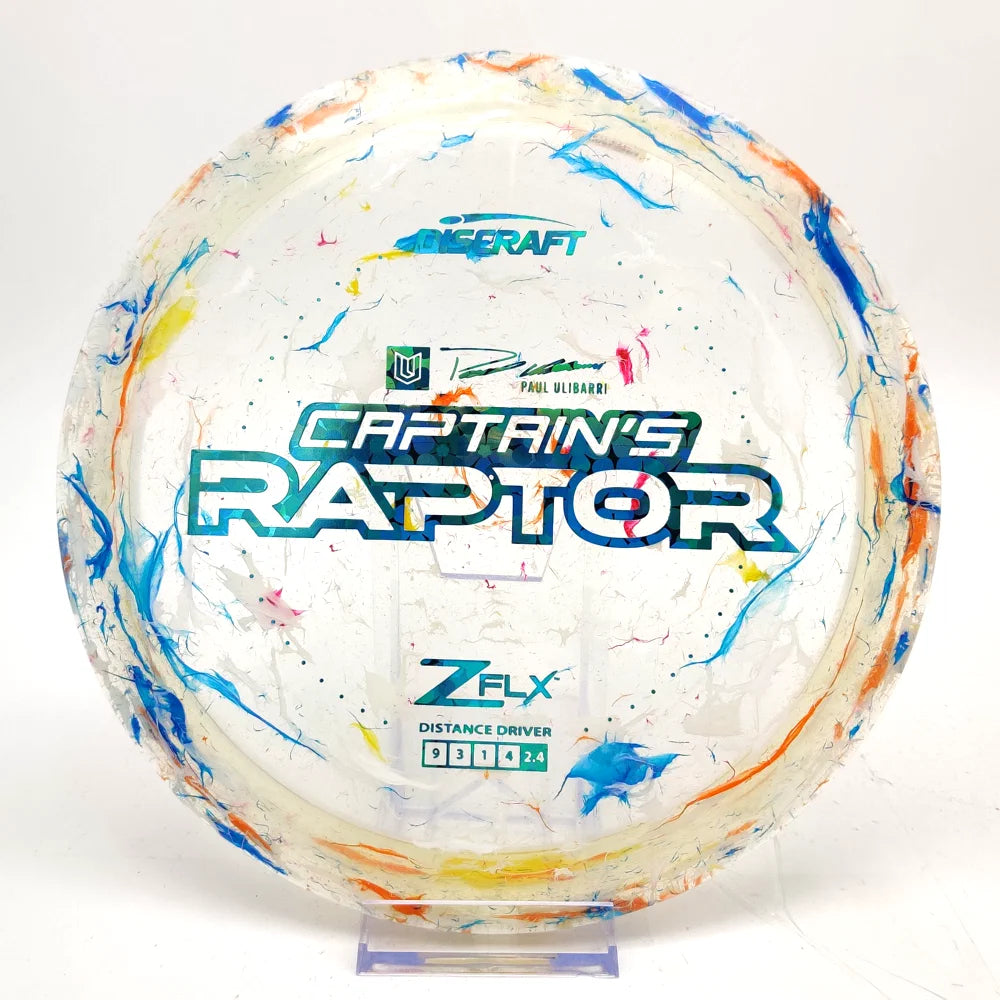 Discraft Paul Ulibarri Jawbreaker Z FLX Captain's Raptor 2024