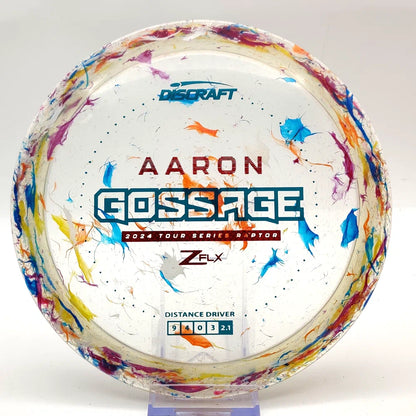 Discraft Aaron Gossage Z FLX Jawbreaker Raptor - 2024 Tour Series