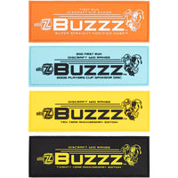 Discraft Buzzz Grip AX6 Disc Golf Bag with 4 Buzzz Logo Patches and Disc