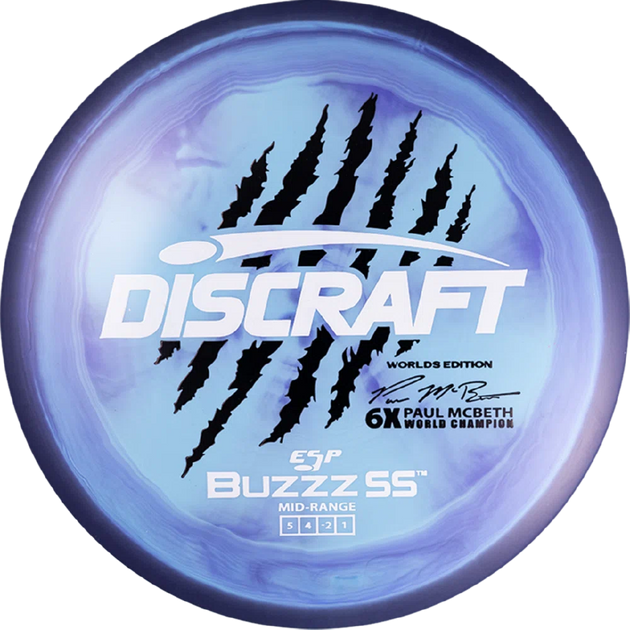 Discraft Paul McBeth 6-Claw ESP Buzzz SS - Worlds 2026 – Disc Golf