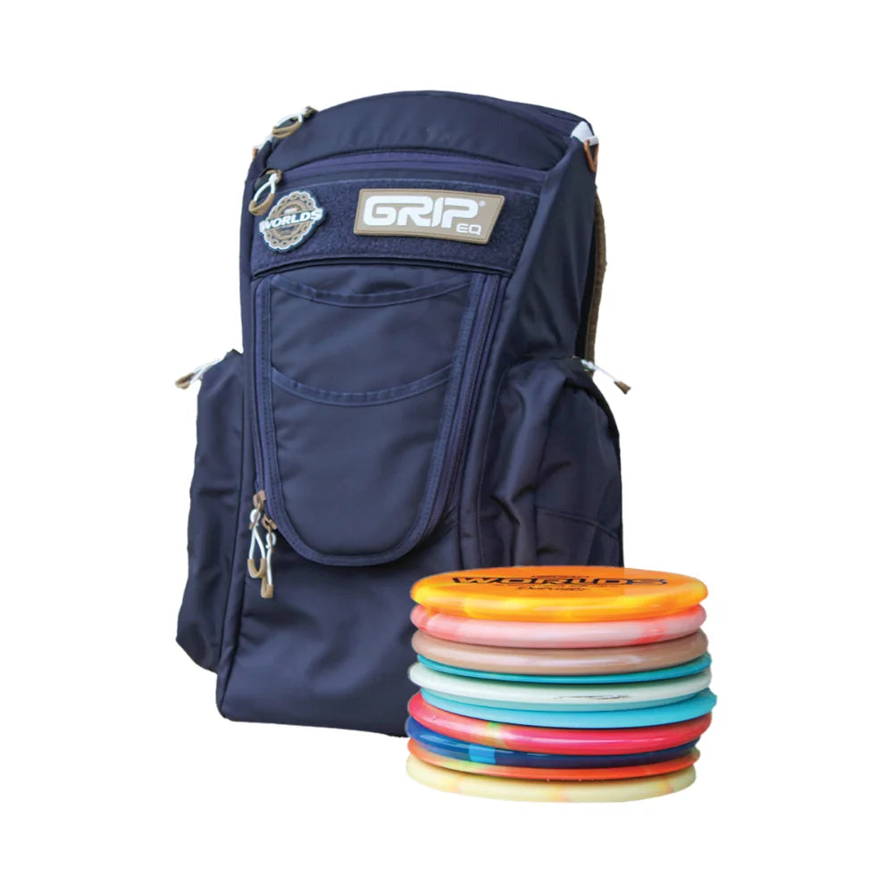 Worlds CS2 Bag with 10 Worlds discs