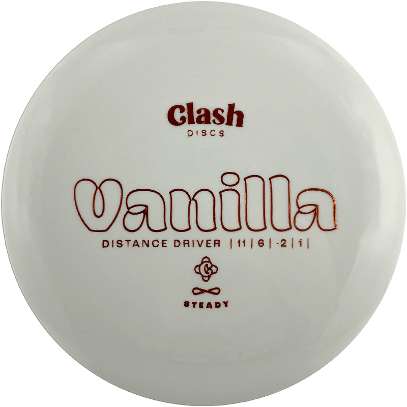 Clash Discs Steady Vanilla - Disc Golf Deals USA