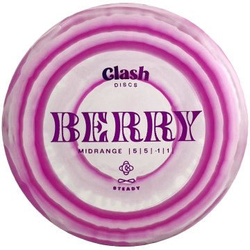 Clash Discs Swirl Steady Ring Berry - Disc Golf Deals USA