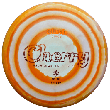 Clash Discs Swirl Steady Ring Cherry - Disc Golf Deals USA