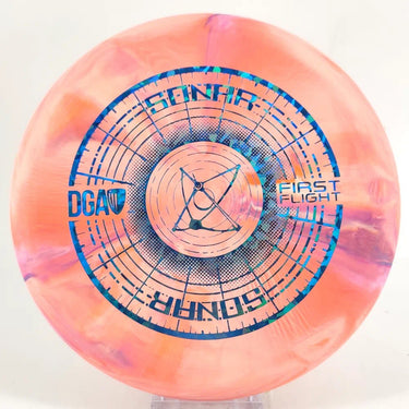 DGA First Flight Swirly D - Blend Sonar - Disc Golf Deals USA