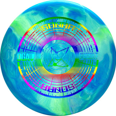 DGA First Flight Swirly D - Blend Sonar - Disc Golf Deals USA