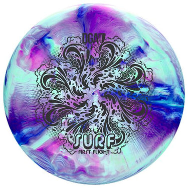 DGA First Flight Swirly D - Blend Surf - Disc Golf Deals USA