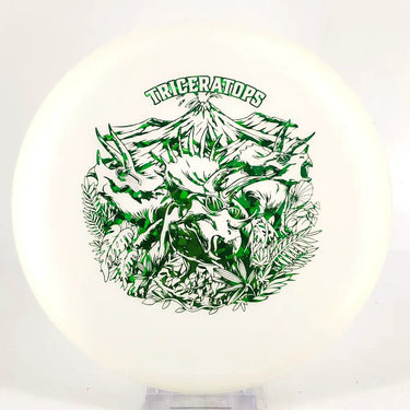 Dino Discs Egg Shell Glow Triceratops - Disc Golf Deals USA