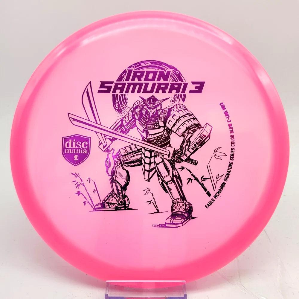 Discmania Iron Samurai 3 Eagle McMahaon Signature Color Glow C-Line MD3 - Disc Golf Deals USA