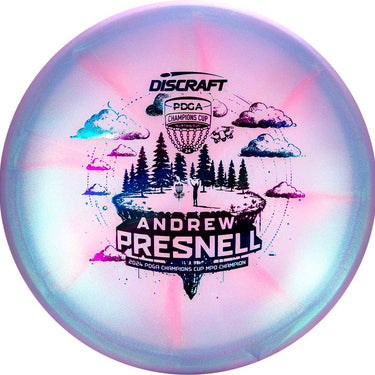 Discraft Andrew Presnell Z Swirl Drone - Champions Cup 2024 - Disc Golf Deals USA