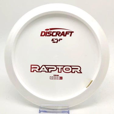 Discraft Bottom Stamp White Blank ESP Raptor (Dyer's Pack) - Disc Golf Deals USA