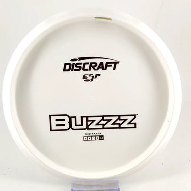 Discraft Bottom Stamp White ESP Blank Buzzz (Dyer's Delight) - Disc Golf Deals USA