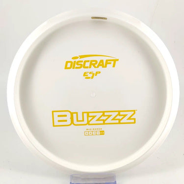 Discraft Bottom Stamp White ESP Blank Buzzz (Dyer's Delight) - Disc Golf Deals USA