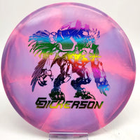 Discraft Chris Dickerson 2023 Robot Chicken ESP Swirl Buzzz (Team Series) - Disc Golf Deals USA