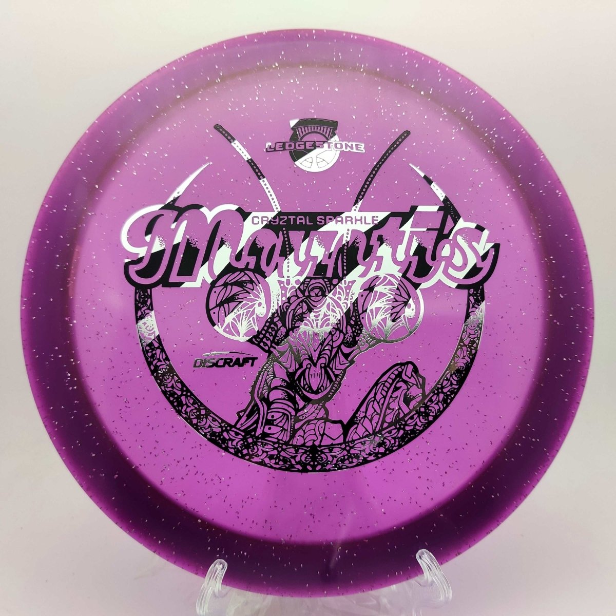 Discraft CryZtal Sparkle Mantis - Ledgestone 2022 - Disc Golf Deals USA