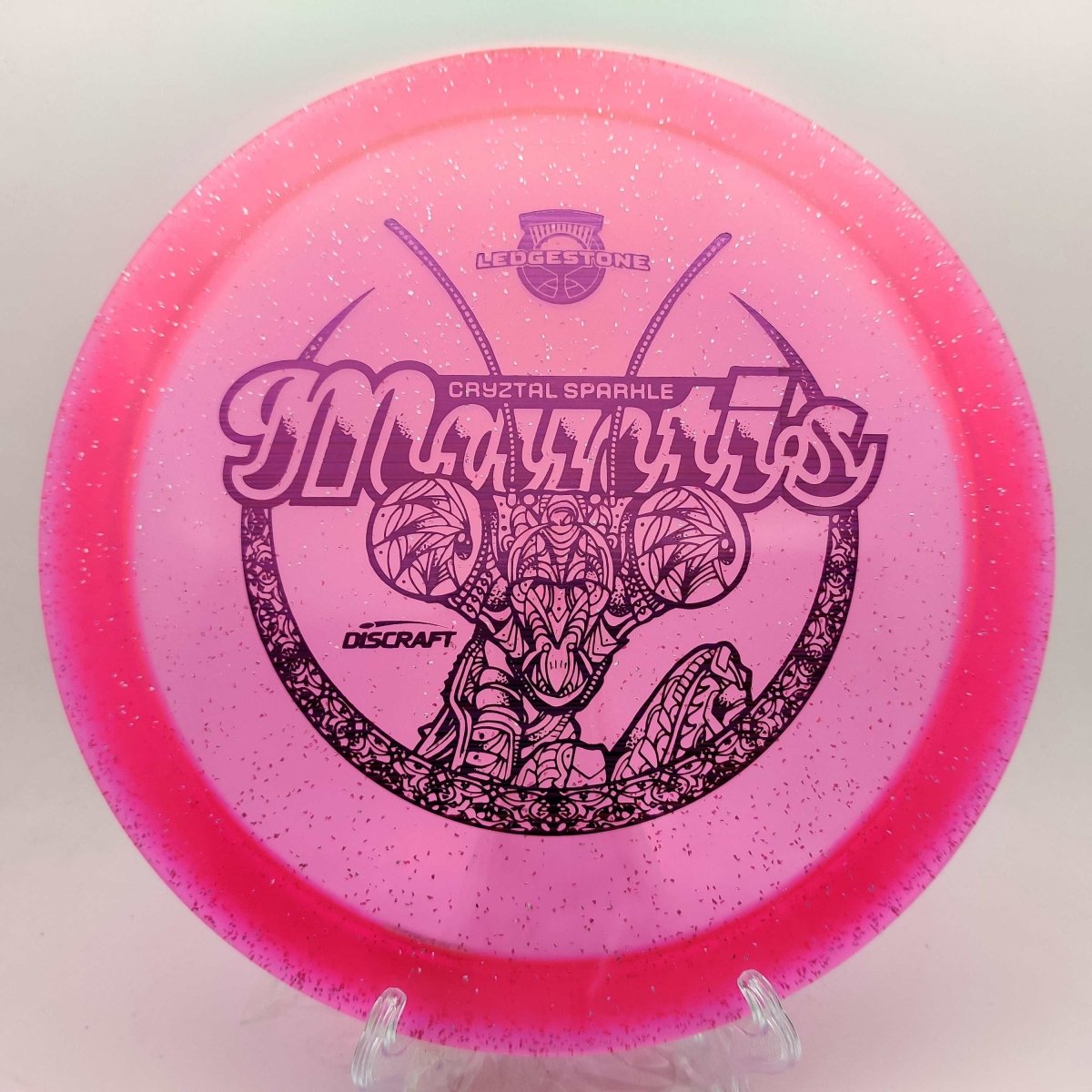 Discraft CryZtal Sparkle Mantis - Ledgestone 2022 - Disc Golf Deals USA