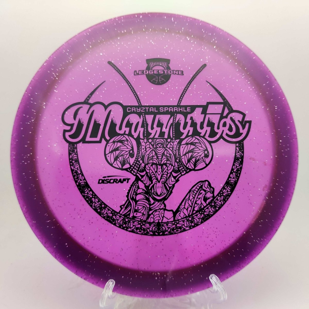 Discraft CryZtal Sparkle Mantis - Ledgestone 2022 - Disc Golf Deals USA