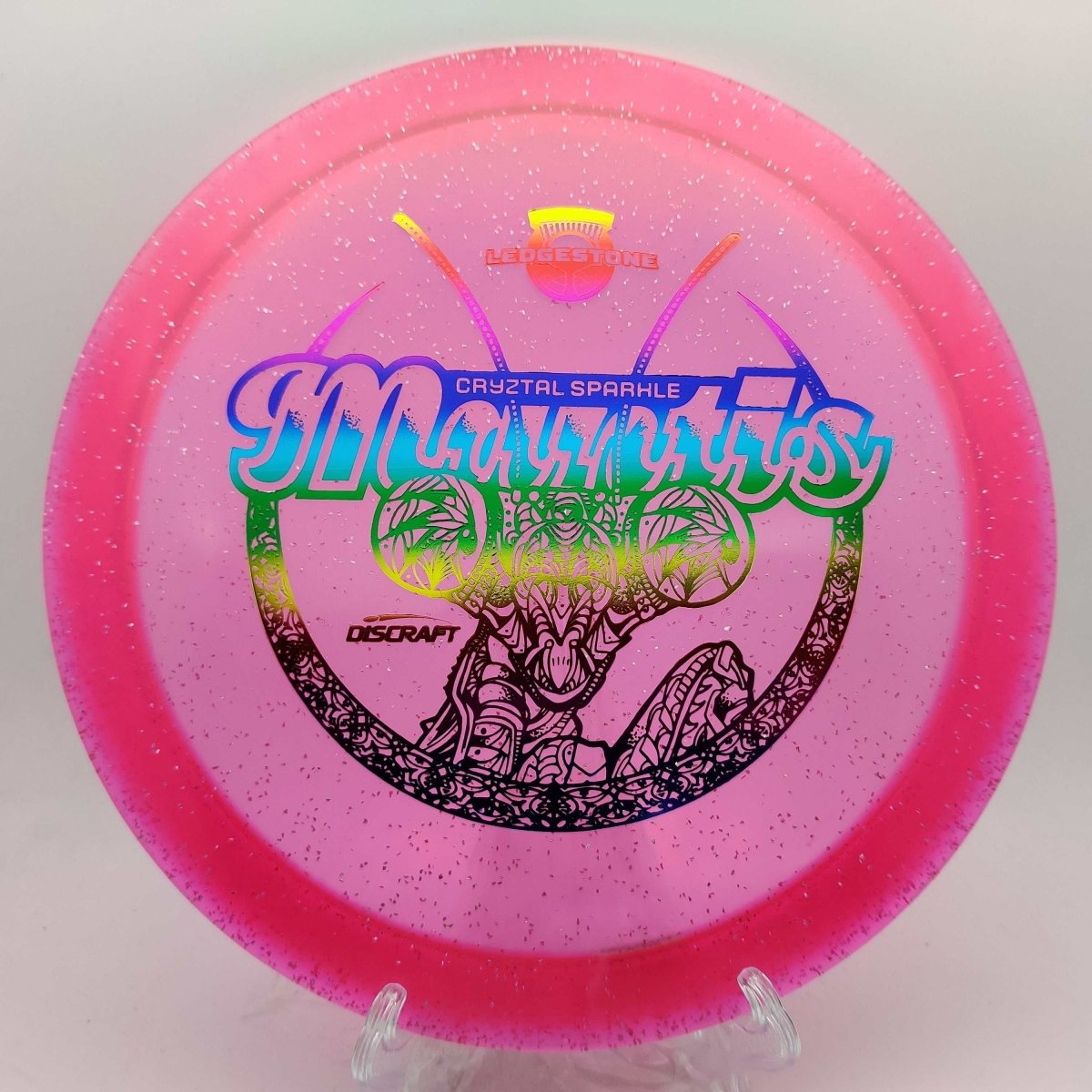 Discraft CryZtal Sparkle Mantis - Ledgestone 2022 - Disc Golf Deals USA