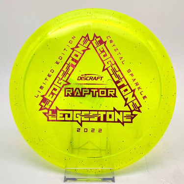 Discraft CryZtal Sparkle Raptor - Ledgestone 2022 - Disc Golf Deals USA