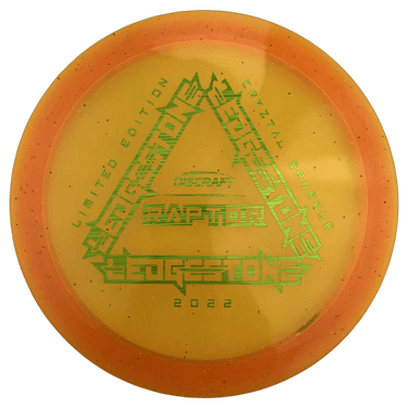 Discraft CryZtal Sparkle Raptor - Ledgestone 2022 - Disc Golf Deals USA