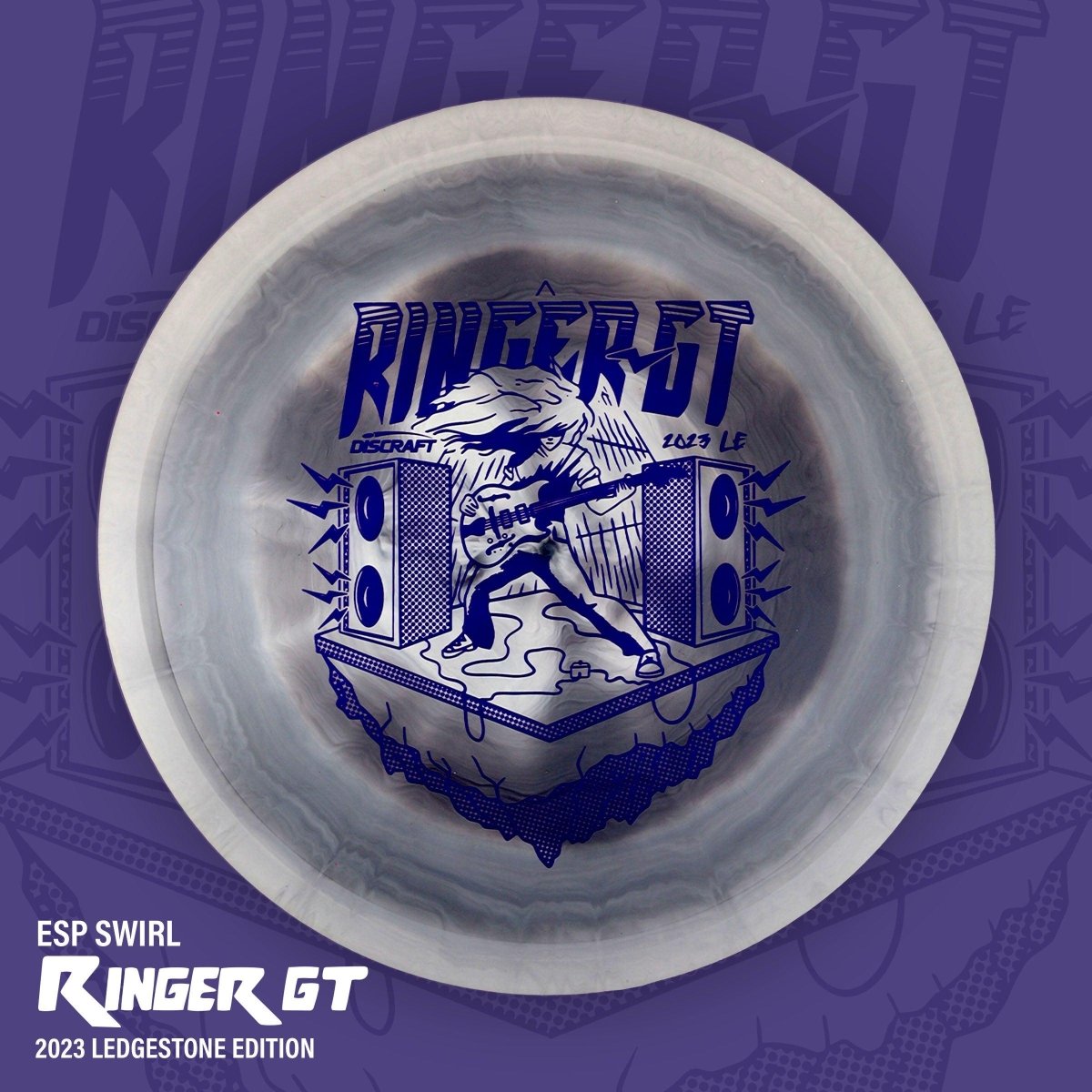 Discraft ESP Swirl Ringer GT - Ledgestone 2023 – Disc Golf Deals USA