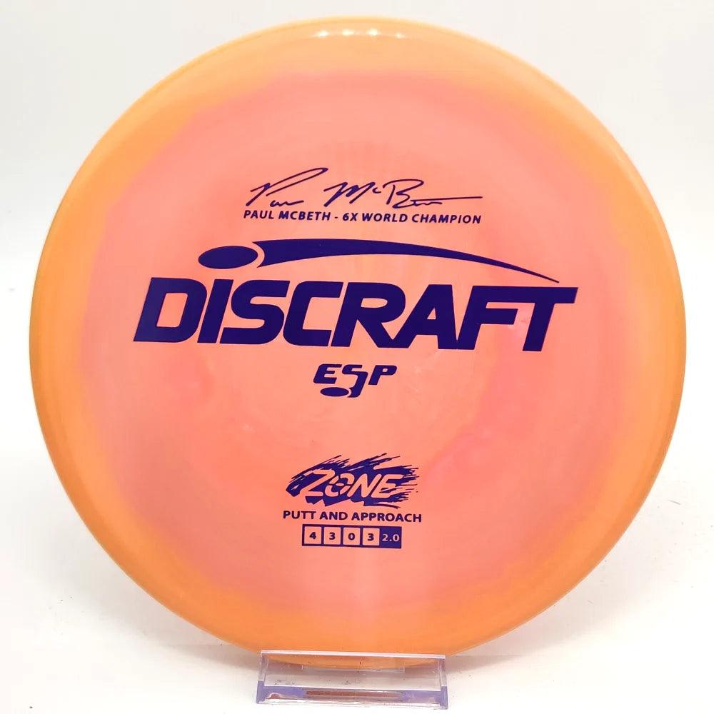 Discraft Paul McBeth 6x ESP Zone - Disc Golf Deals USA