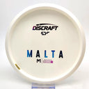 Discraft Paul McBeth White Blank ESP Malta (Dyer's Delight) - Disc Golf Deals USA