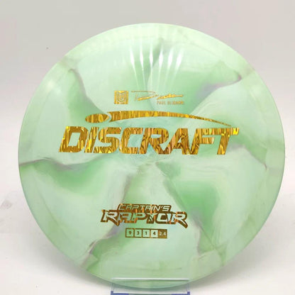 Discraft Paul Ulibarri Special Edition ESP Captain's Raptor 2022 (Drop 2) - Disc Golf Deals USA