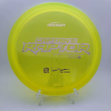 Discraft Paul Ulibarri Special Z First Run Captain's Raptor - Disc Golf Deals USA