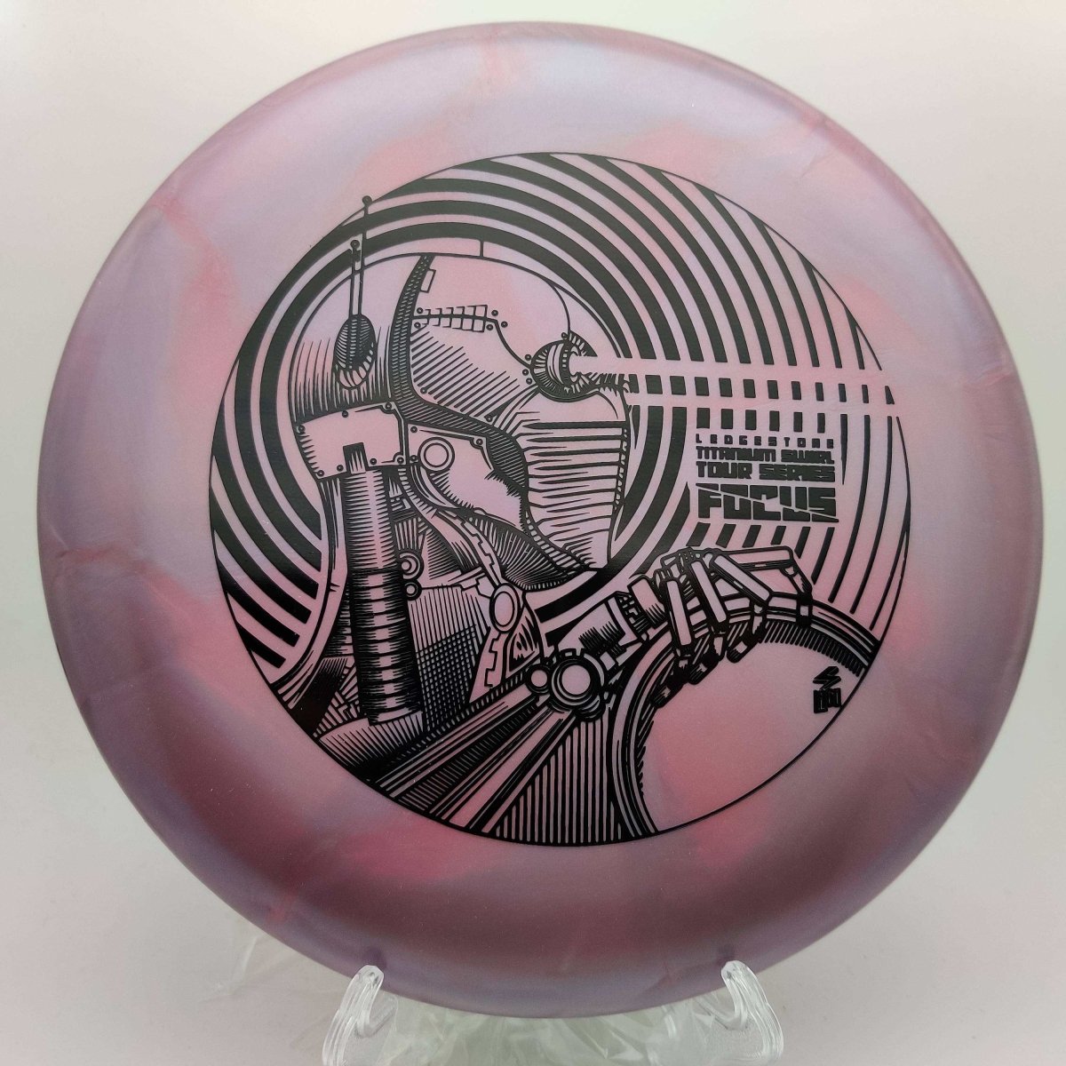 Discraft Titanium Swirl Focus - Ledgestone 2022 - Disc Golf Deals USA