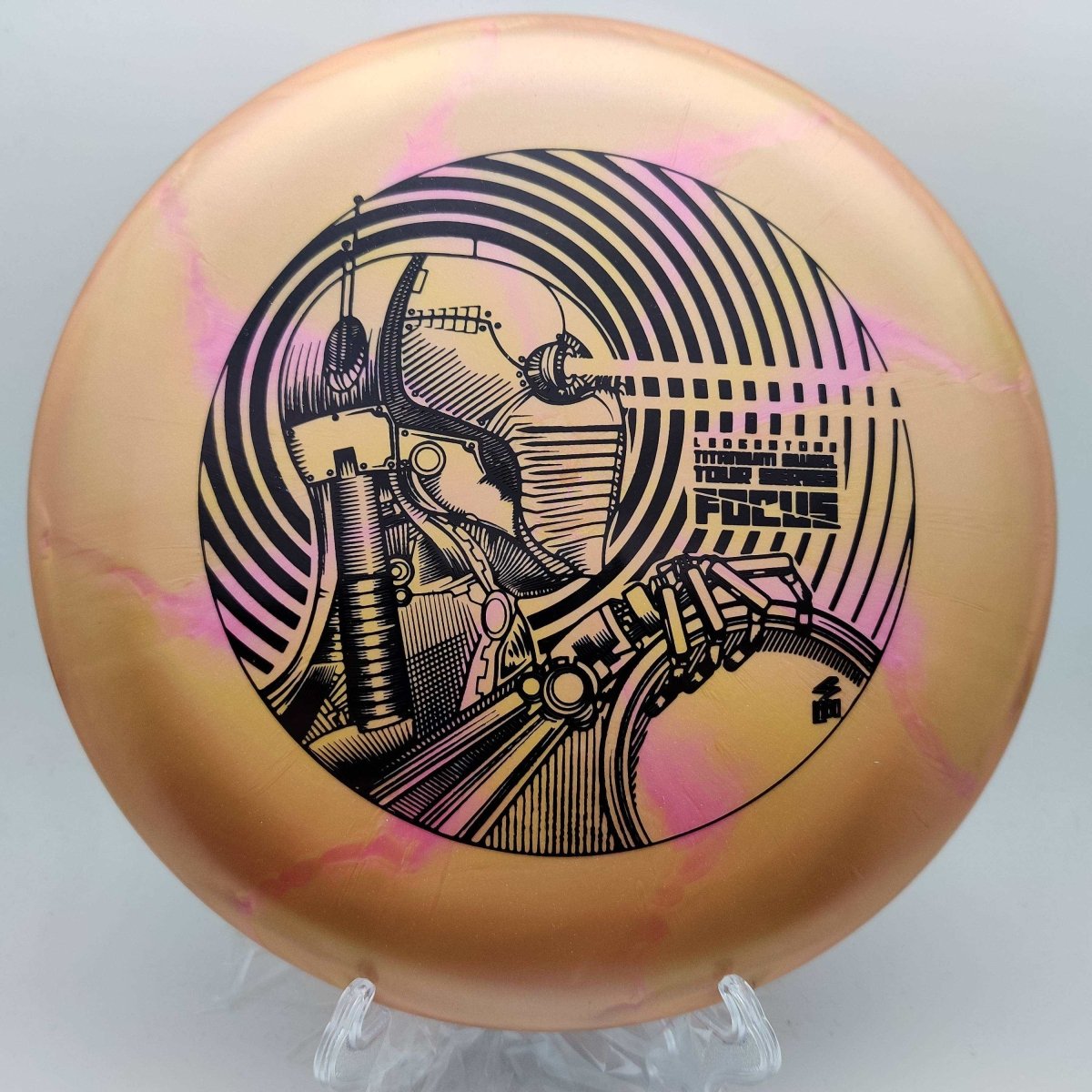 Discraft Titanium Swirl Focus - Ledgestone 2022 - Disc Golf Deals USA