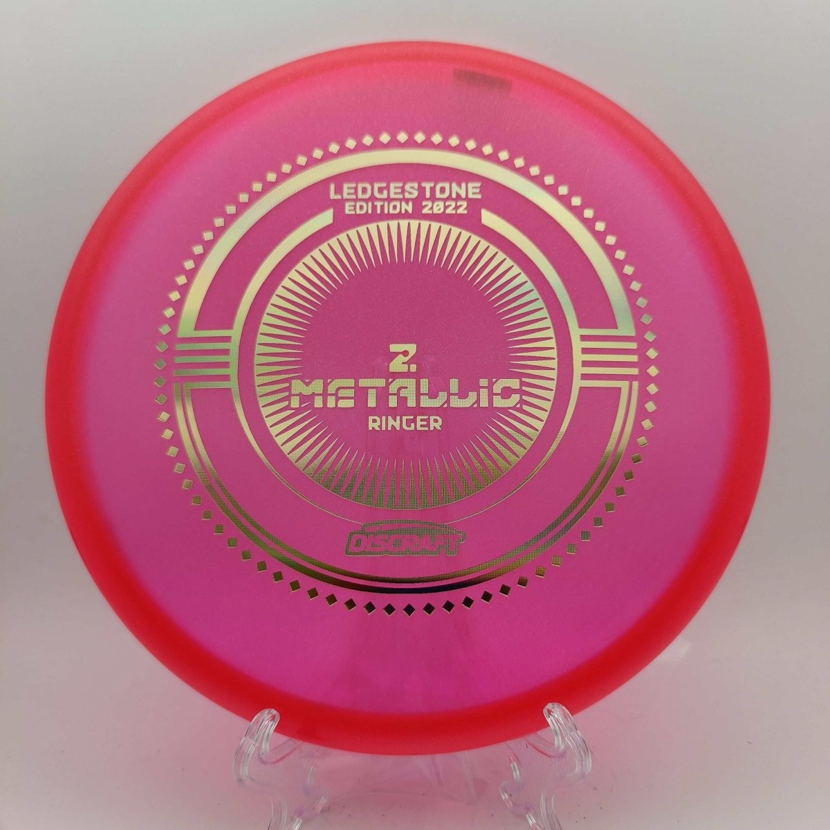 Discraft Z Metallic Ringer - Ledgestone 2022 - Disc Golf Deals USA