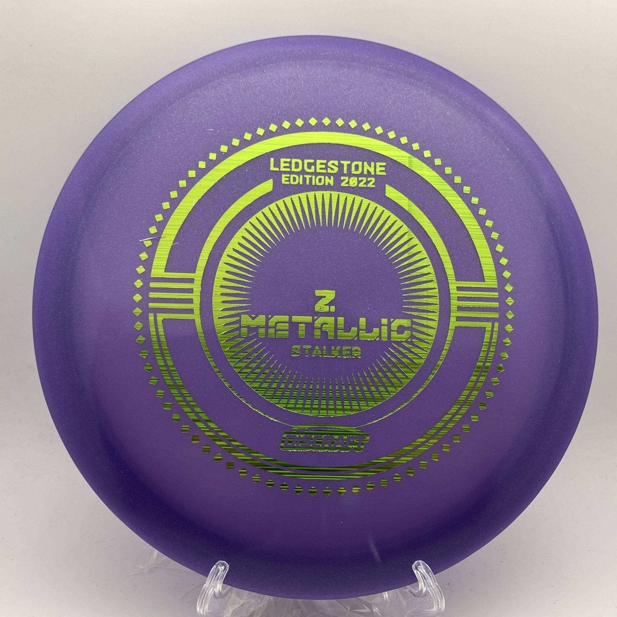 Discraft Z Metallic Stalker - Ledgestone 2022 - Disc Golf Deals USA