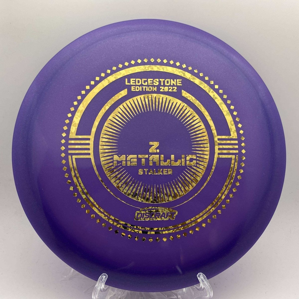 Discraft Z Metallic Stalker - Ledgestone 2022 - Disc Golf Deals USA