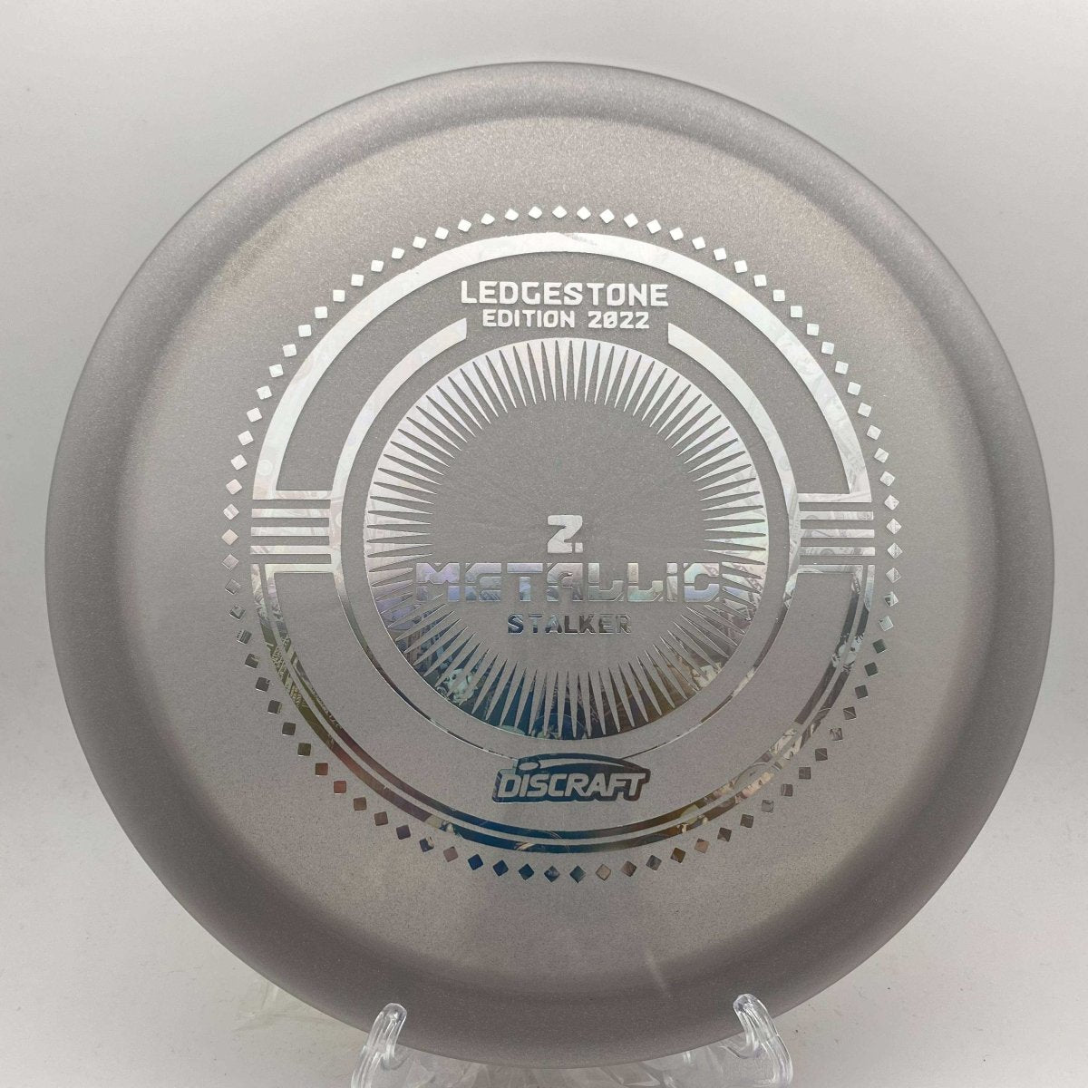 Discraft Z Metallic Stalker - Ledgestone 2022 - Disc Golf Deals USA