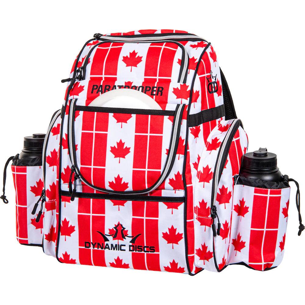 Dynamic Discs Country Flag Paratrooper Backpack-Canada - Disc Golf Deals USA